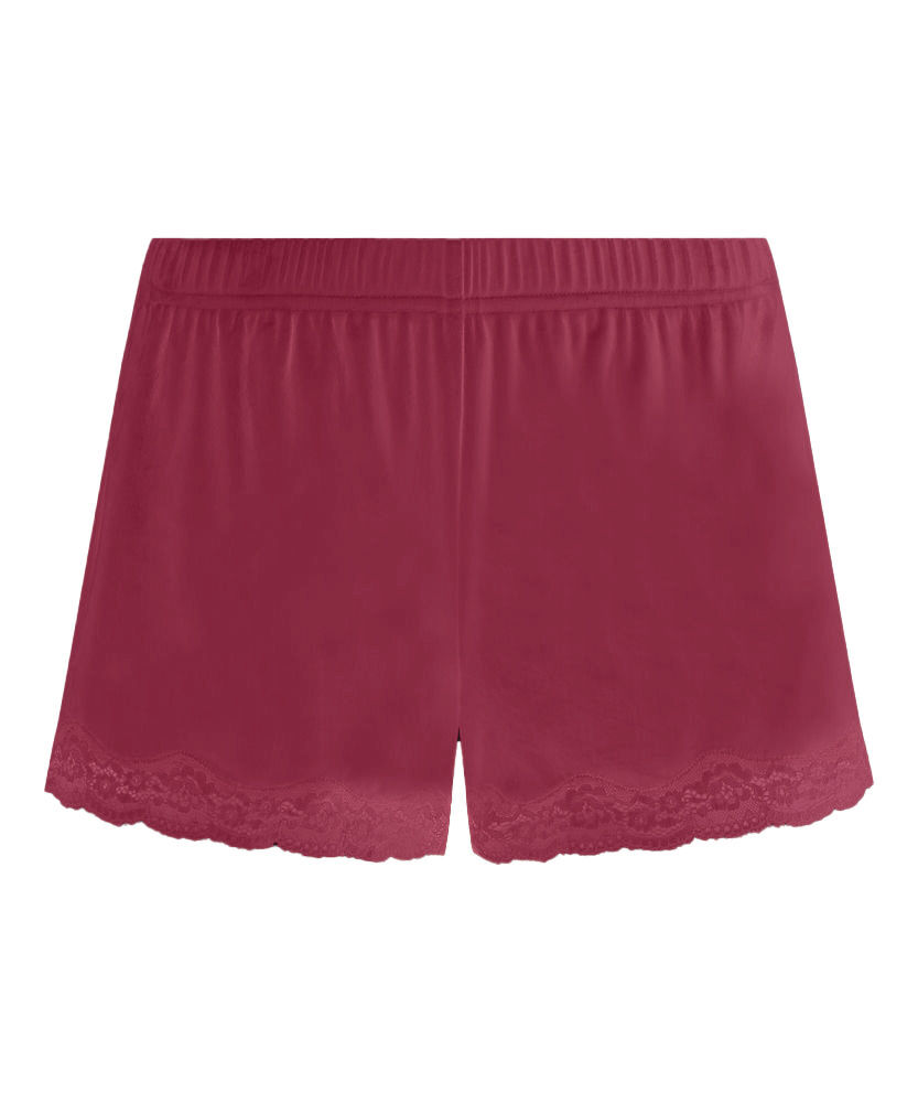 Short Velours Lace, Pink