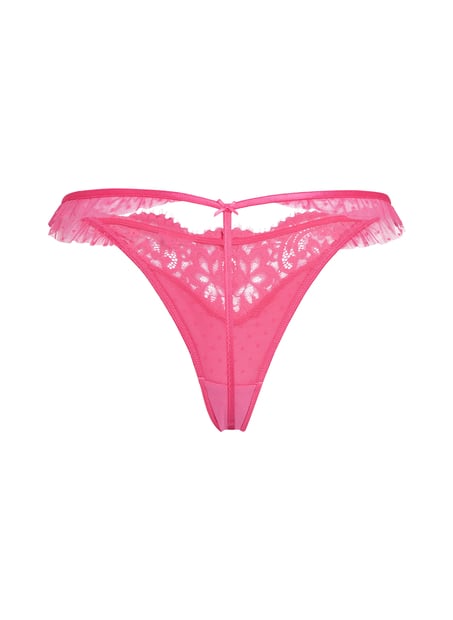 Harmony Highleg Thong, Pink