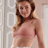 Seamless bralette, Pink