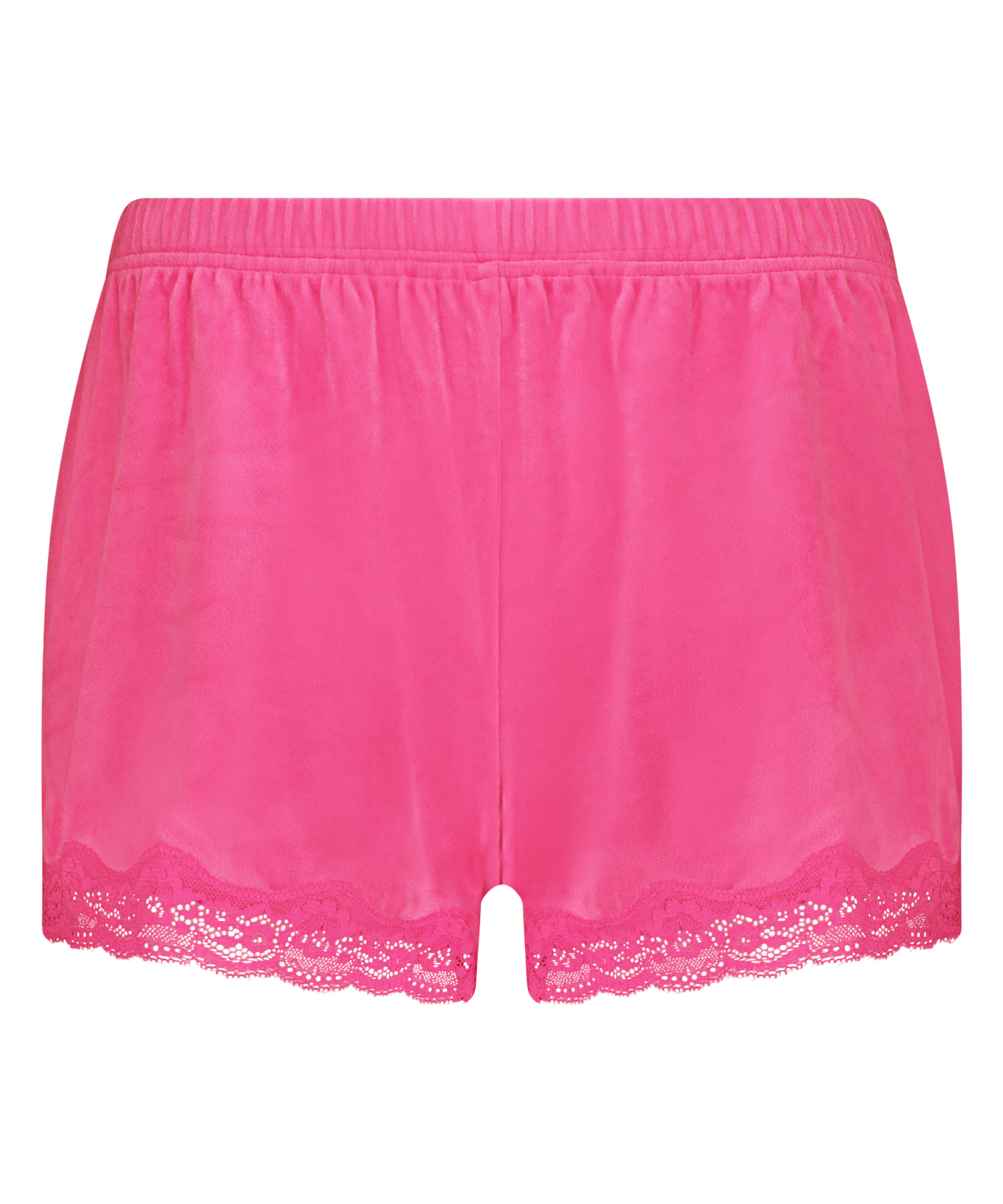 Short Velours Lace, Pink