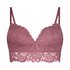 Shiloh Padded Longline Non-Underwired Bra, Purple