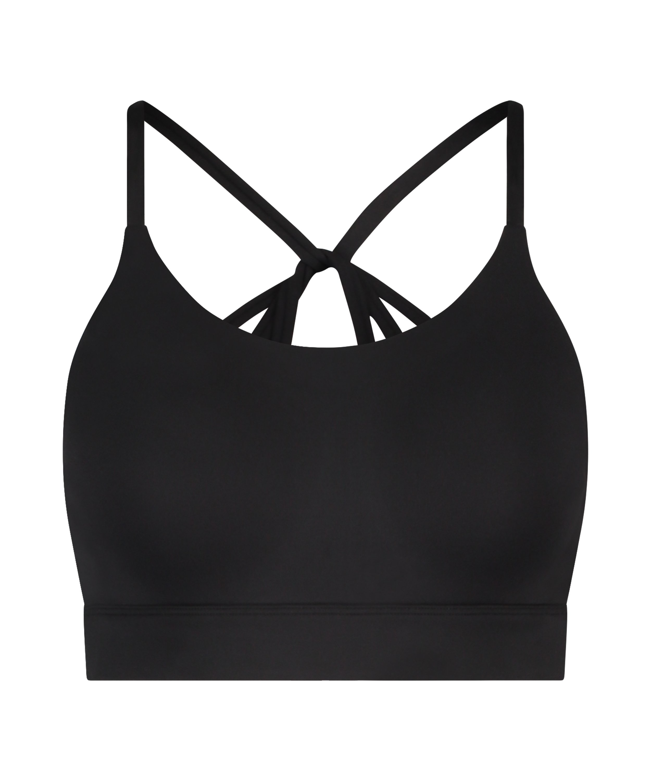 HKMX Sports Bra Level 1, Black, main