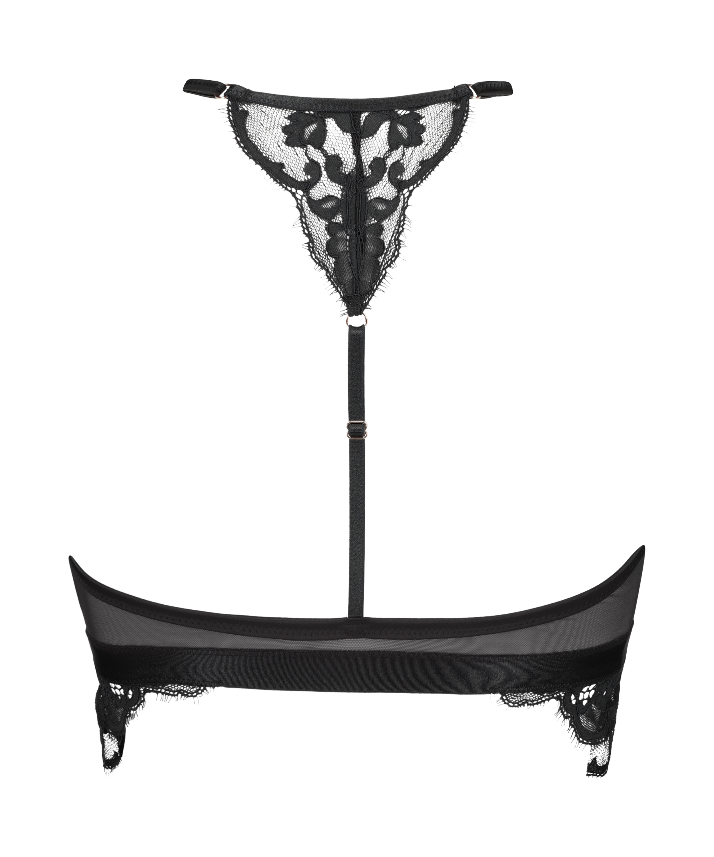 Genevieve Bralette, Black, main