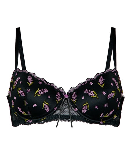 Padded Underwired Bra Iris, Black