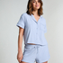 Essential Jersey Short-Sleeved Jacket, Blue