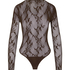 All Over Lace Body, Brown