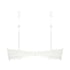 Isabella Non-Padded Underwired Longline Bra, White