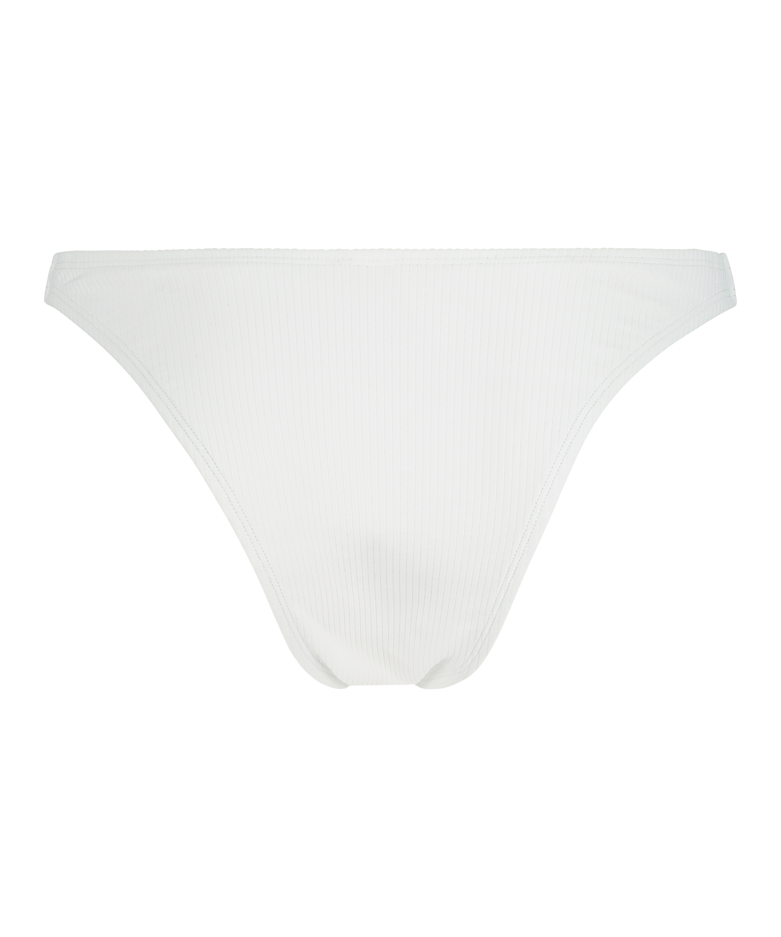 Rib Lana bikini bottoms, White, main