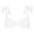 Santorini padded underwired bikini top Vivian Hoorn, White