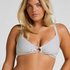 Bikinitop Stripes, White