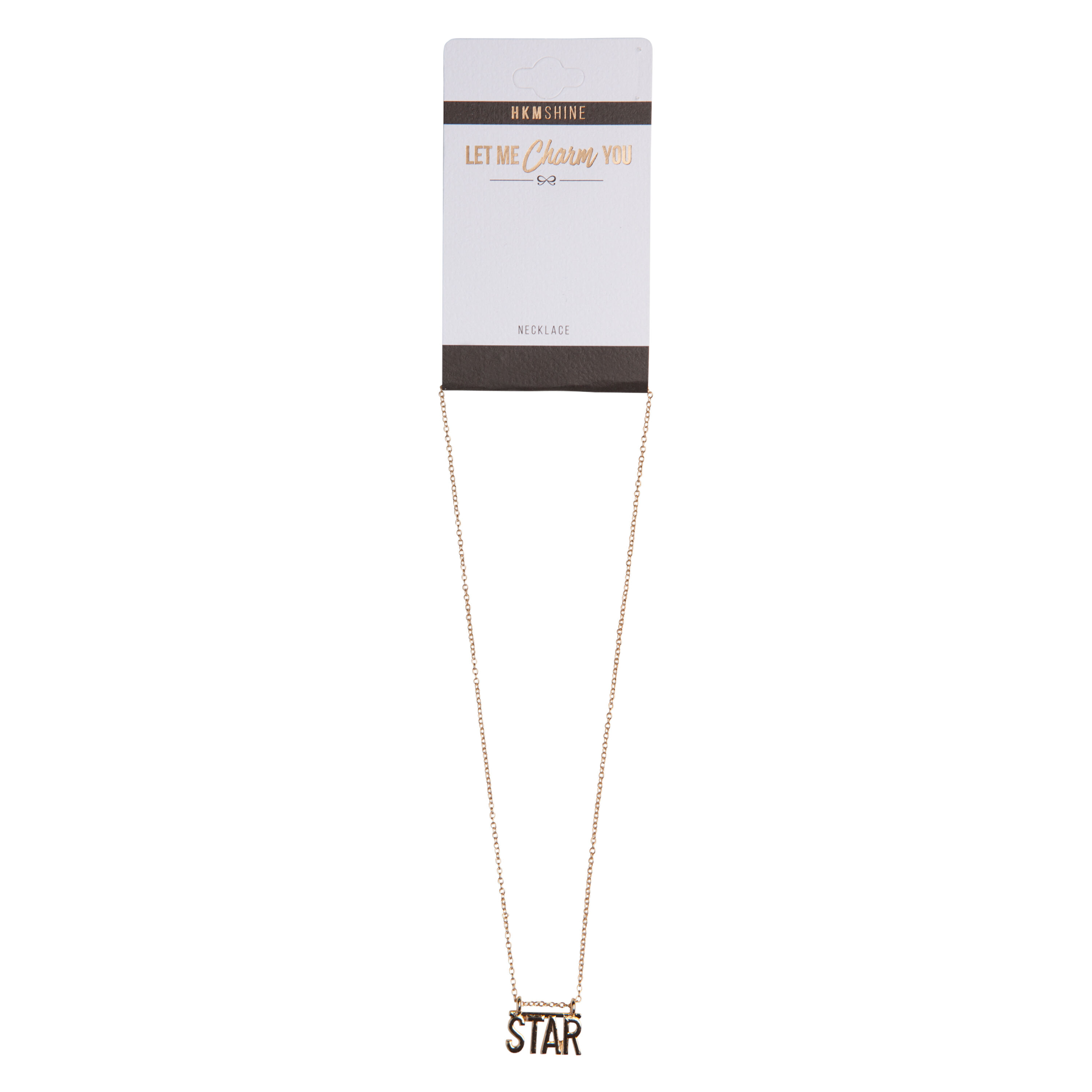 Star Necklace, Yellow