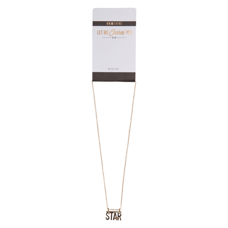 Star Necklace, Yellow