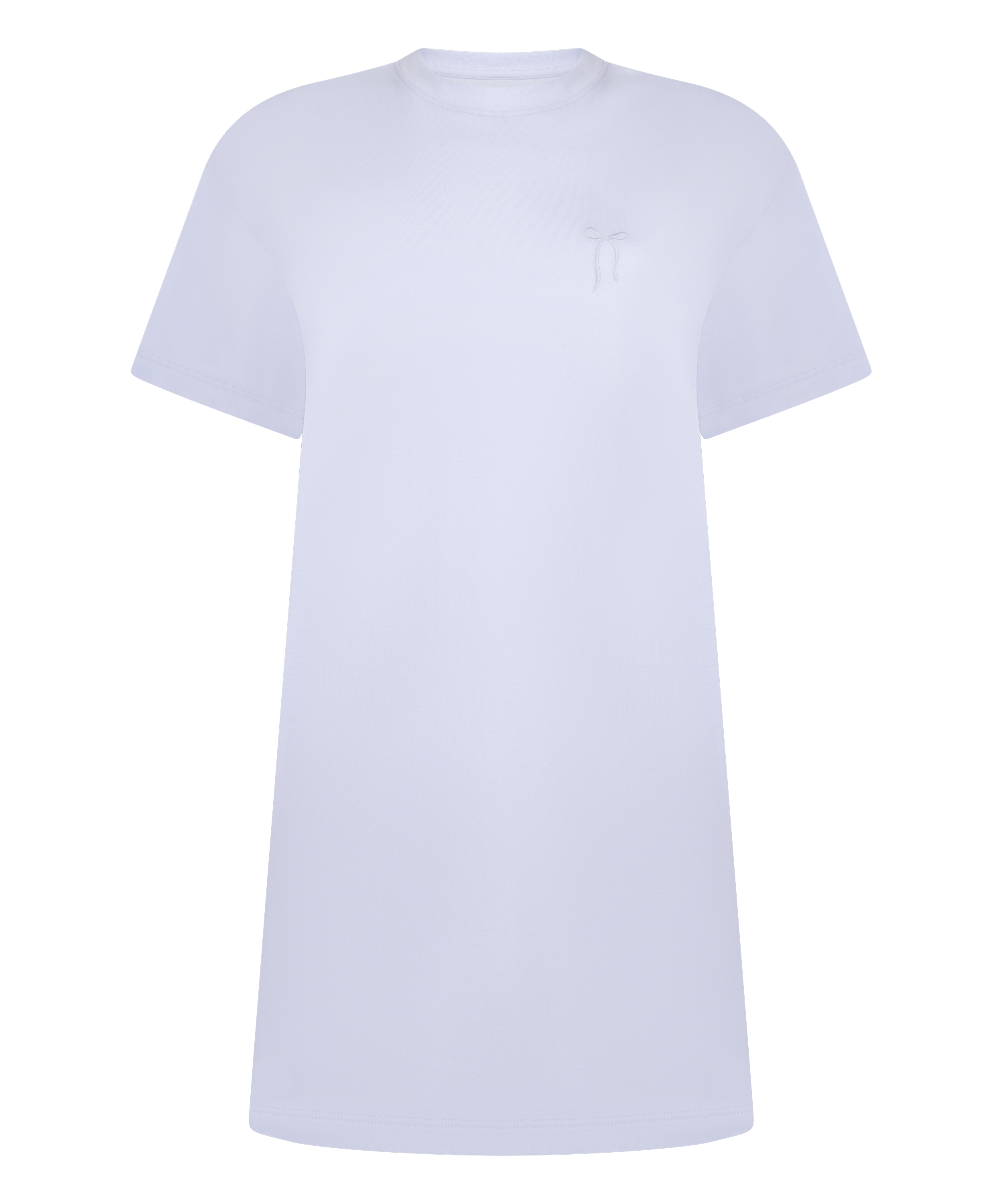 Round Neck Nightshirt, Blue, main