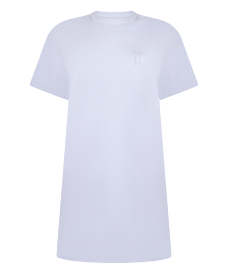 Round Neck Nightshirt, Blue