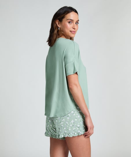 Short Pyjama Set, Green