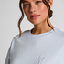 Round Neck Nightshirt, Blue