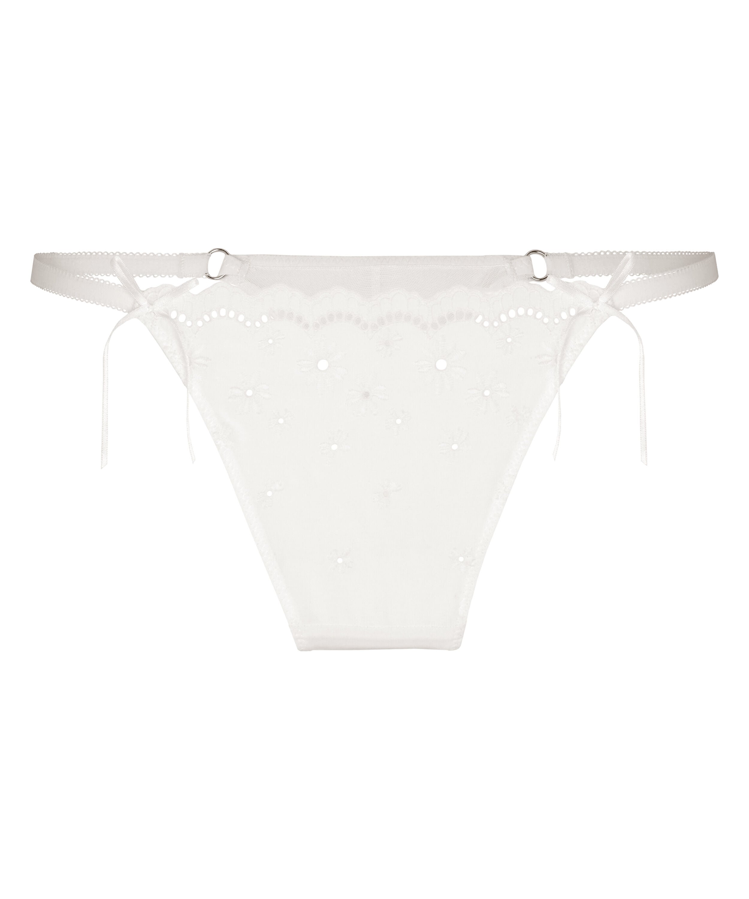 Highleg Thong Gaia, White