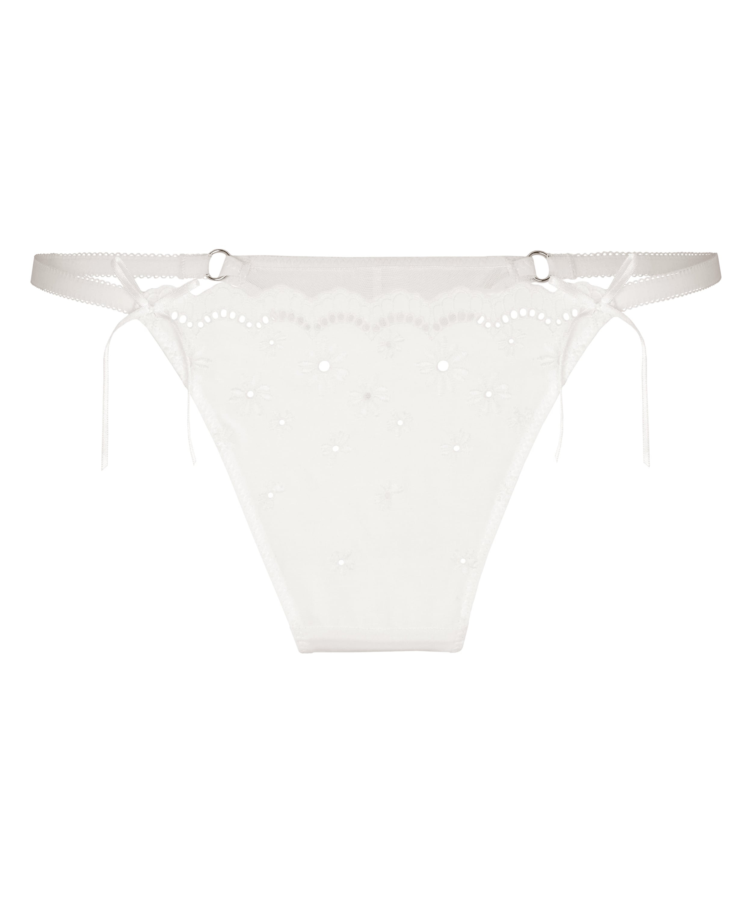 Highleg Thong Gaia, White, main