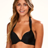 Sunset Dream Padded Push-Up Bikini Top Cup A - E, Black