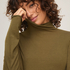 super soft Turtleneck shirt with Cashmere, Brown
