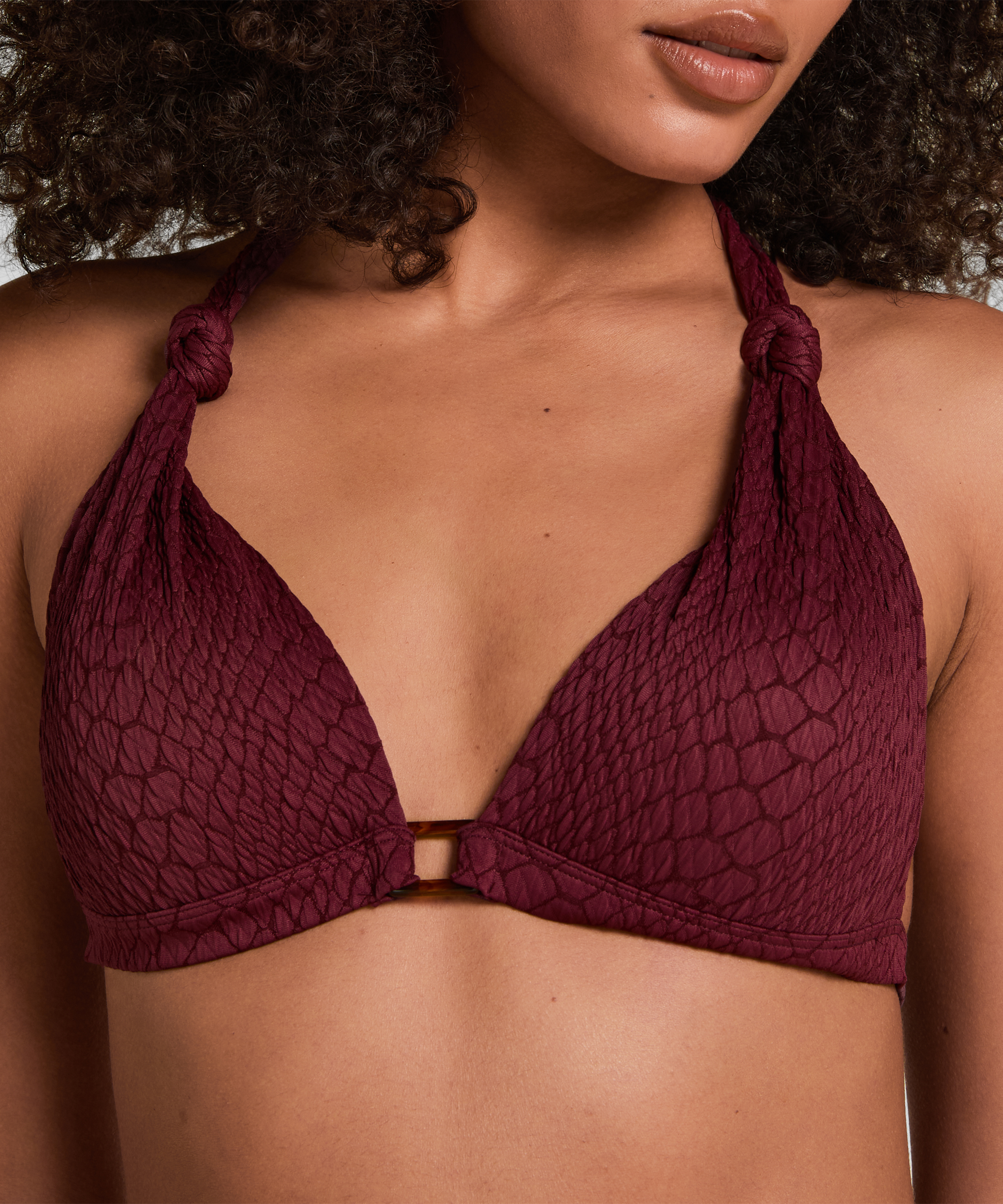 Triangle Bikini Top Aruba, Purple, main