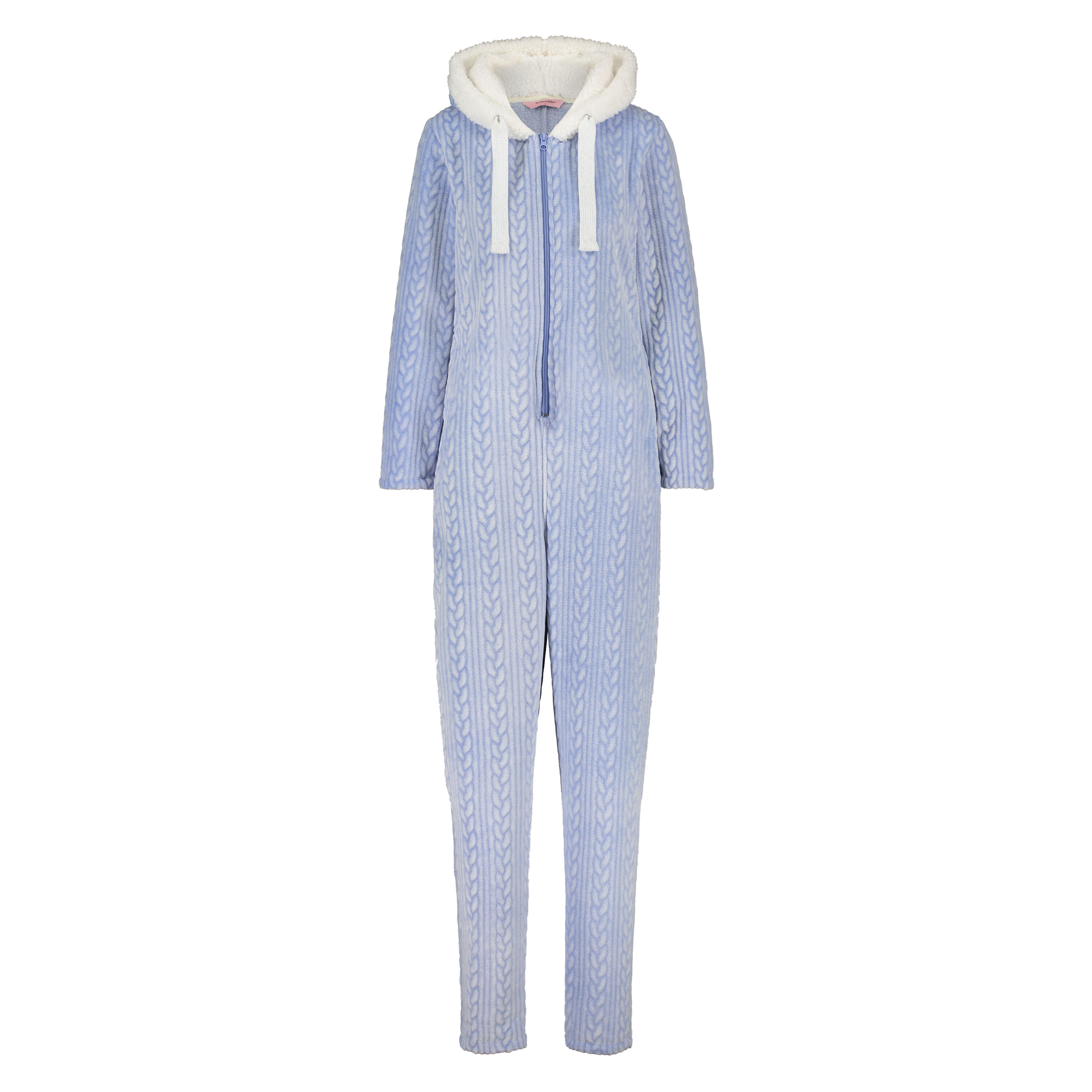 Fleece onesie, Blue