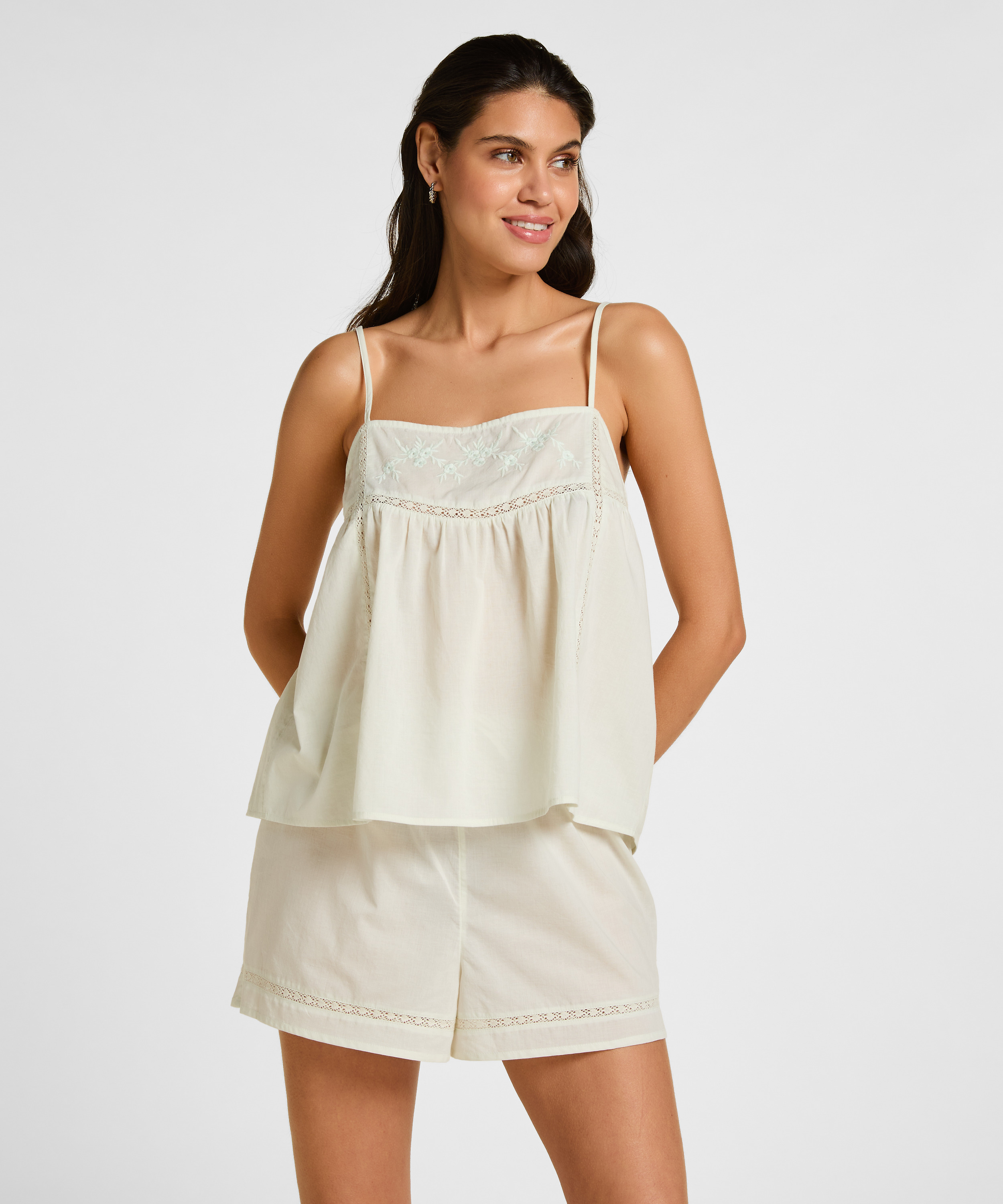 Pyjama Cami, Green, main
