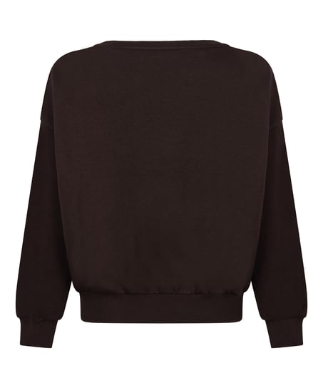 Boatneck Sweater Audrey, Brown