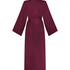 Satin Pinstripe Kimono, Purple