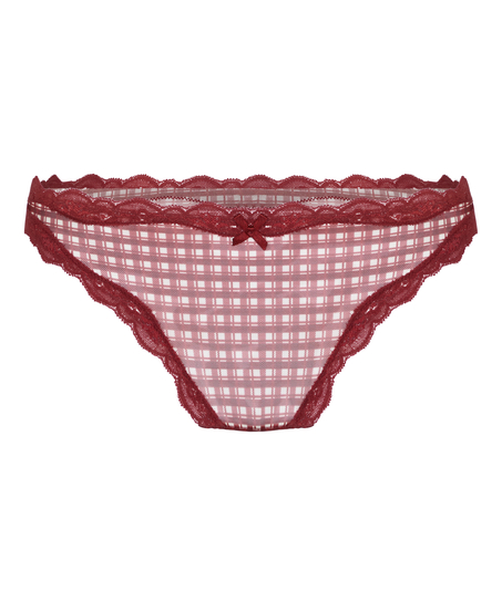 Liz Highleg Thong, Red