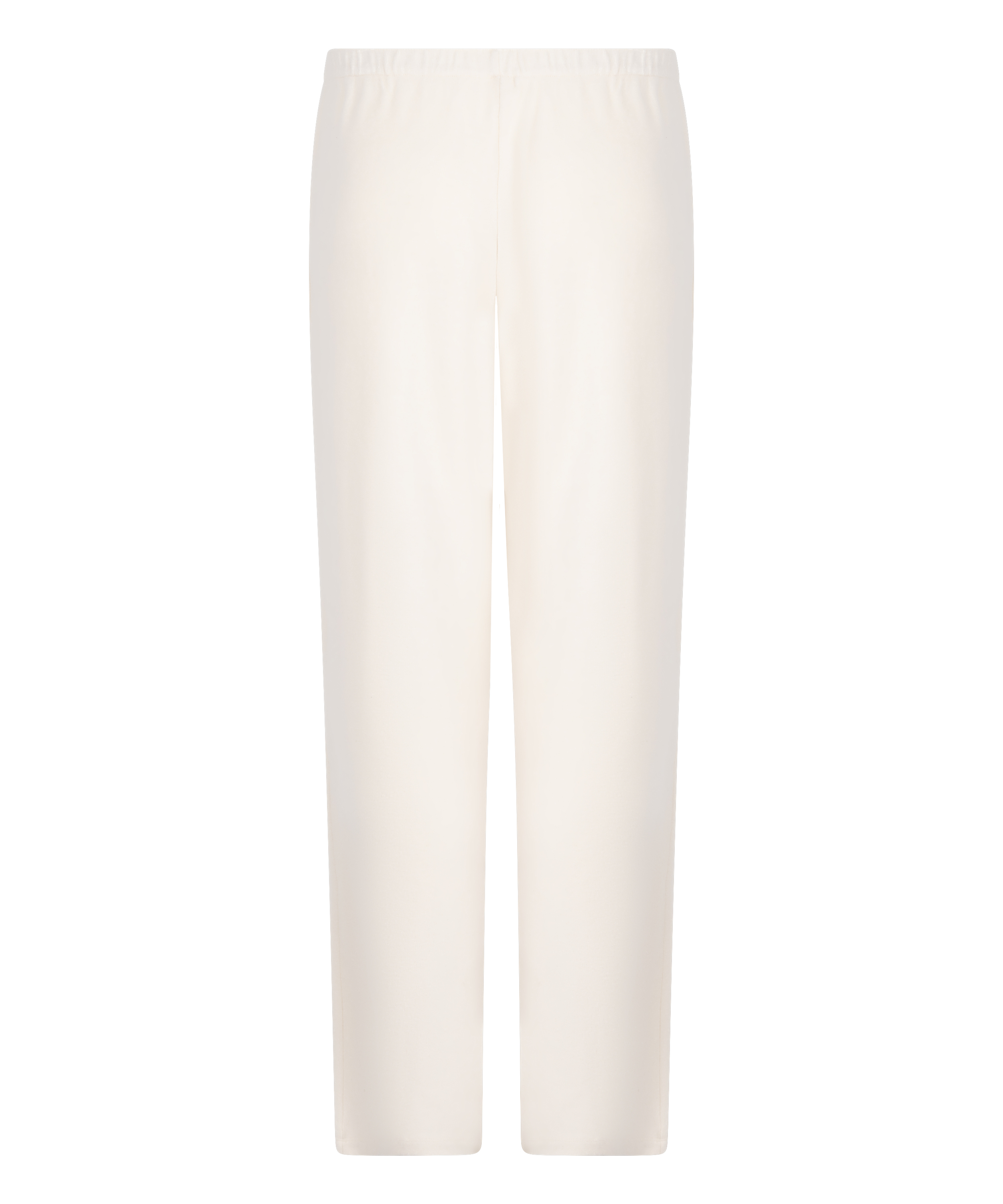 Brushed Jersey Trousers, White, main