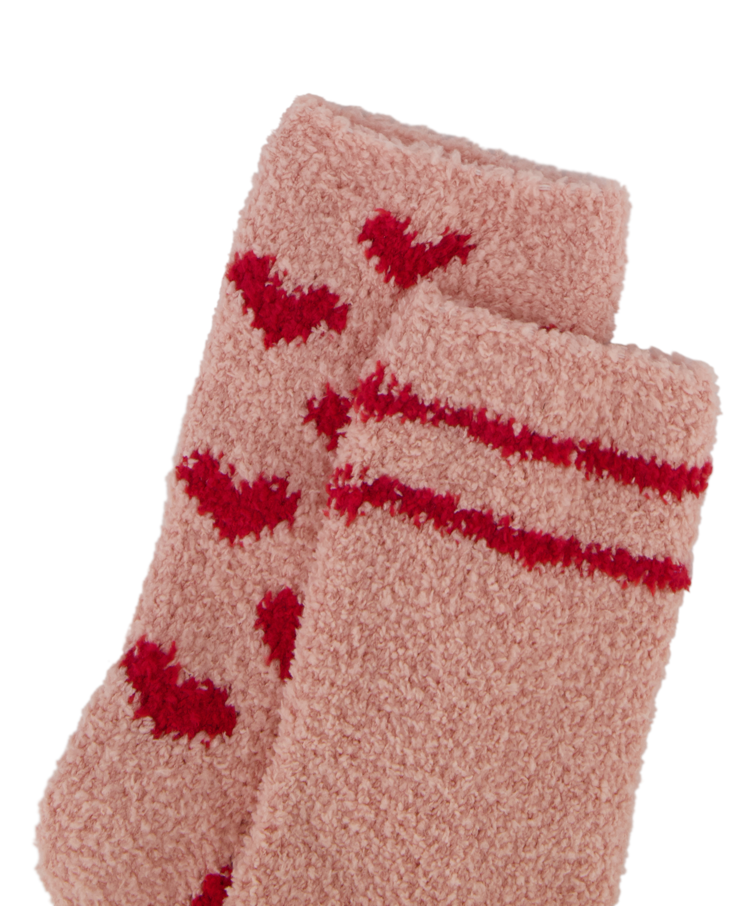 2 Pairs Cosy Socks, Pink, main