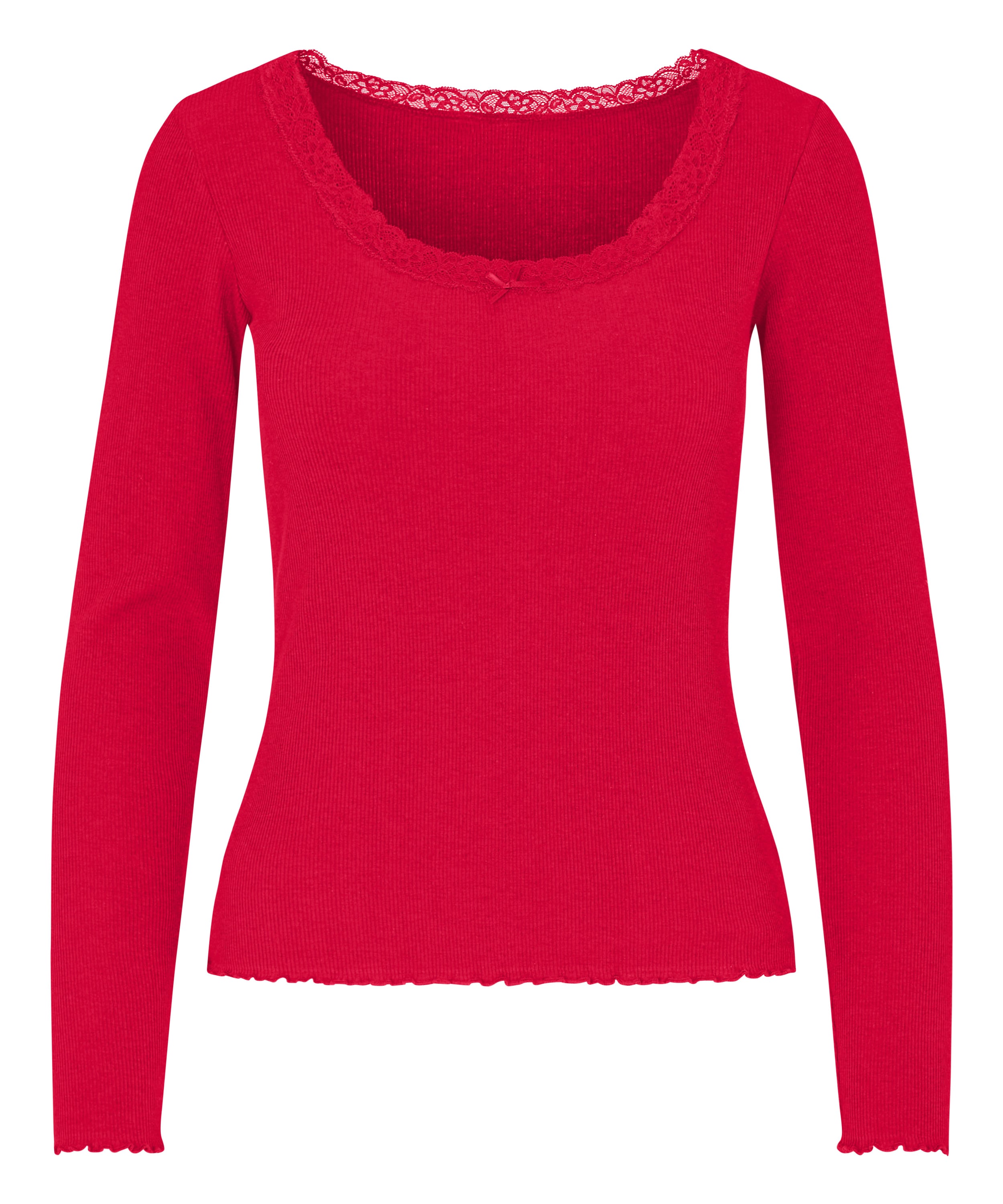 Top Jersey Lace, Red, main