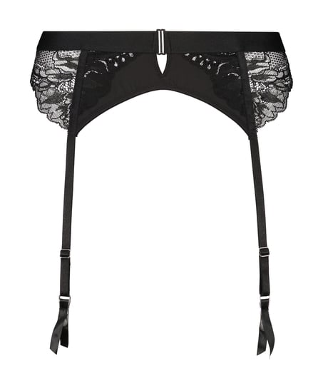 Donna Sparkle Suspenders, Black