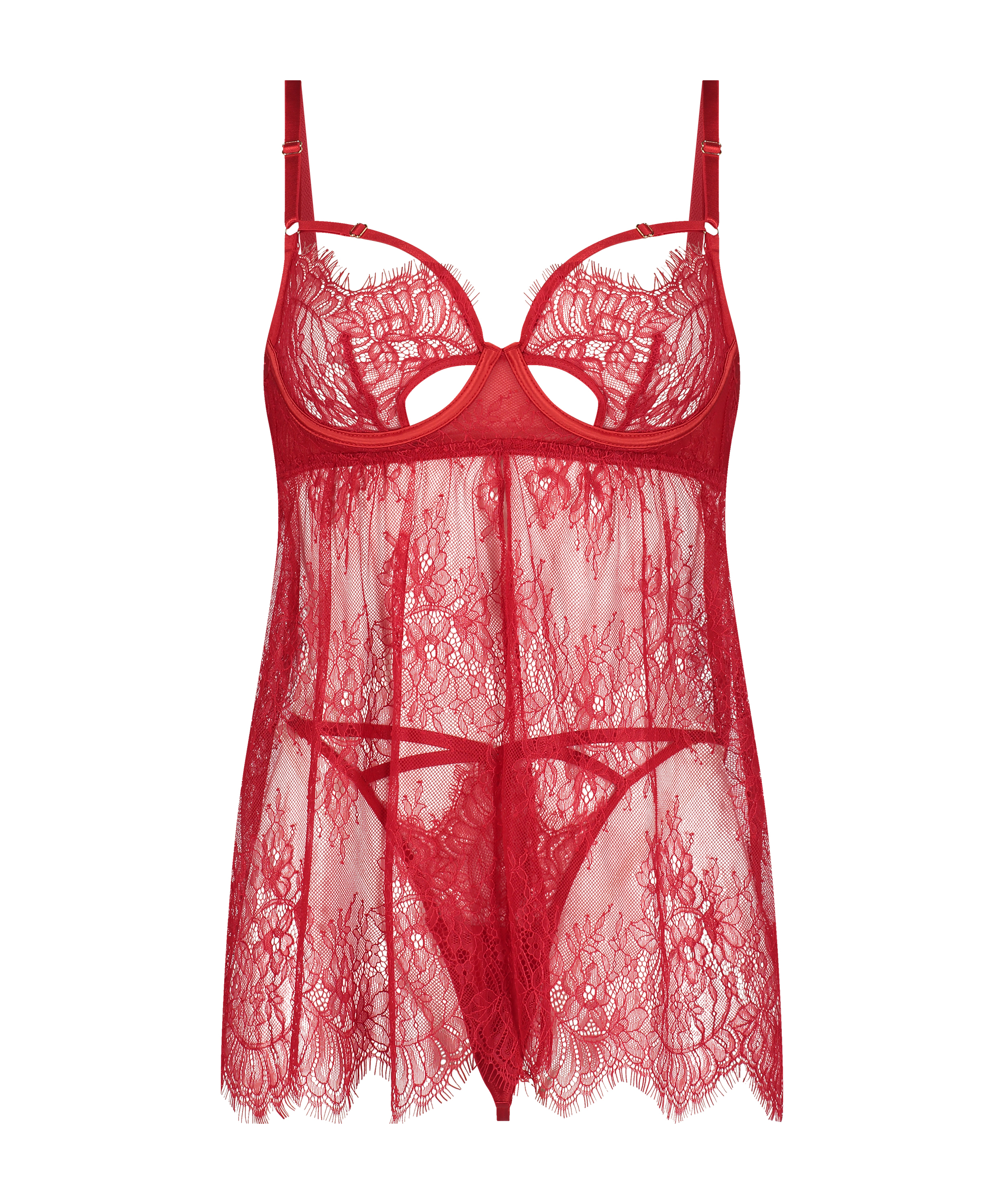 Romance Babydoll, Red, main