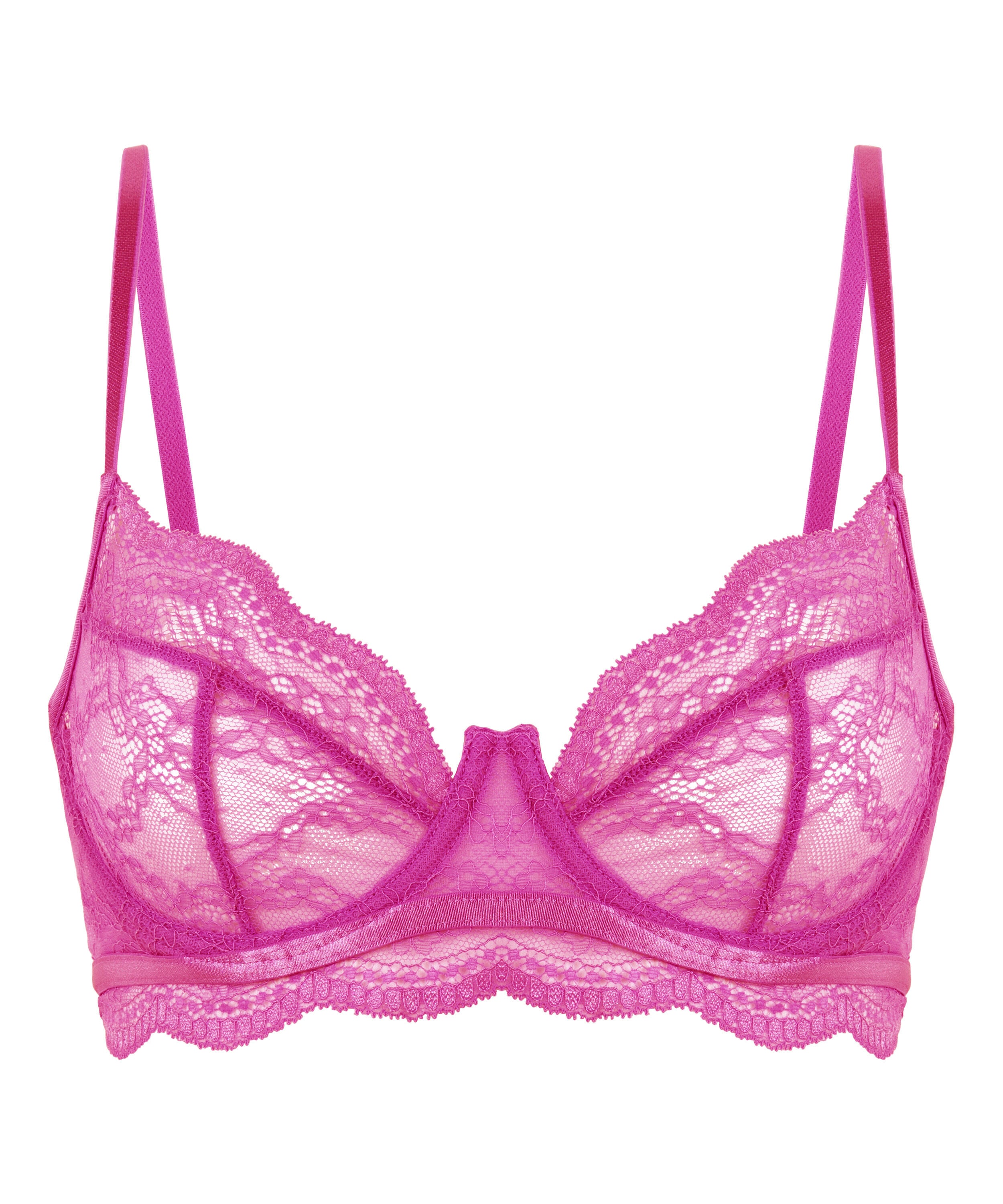 Isabelle Non-Padded Underwired Bra, Purple