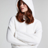 Snuggle Hoodie Fleece, White