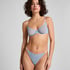 Roza Non-Padded Underwired Bra, Blue