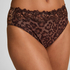 Diva High Knickers, Brown