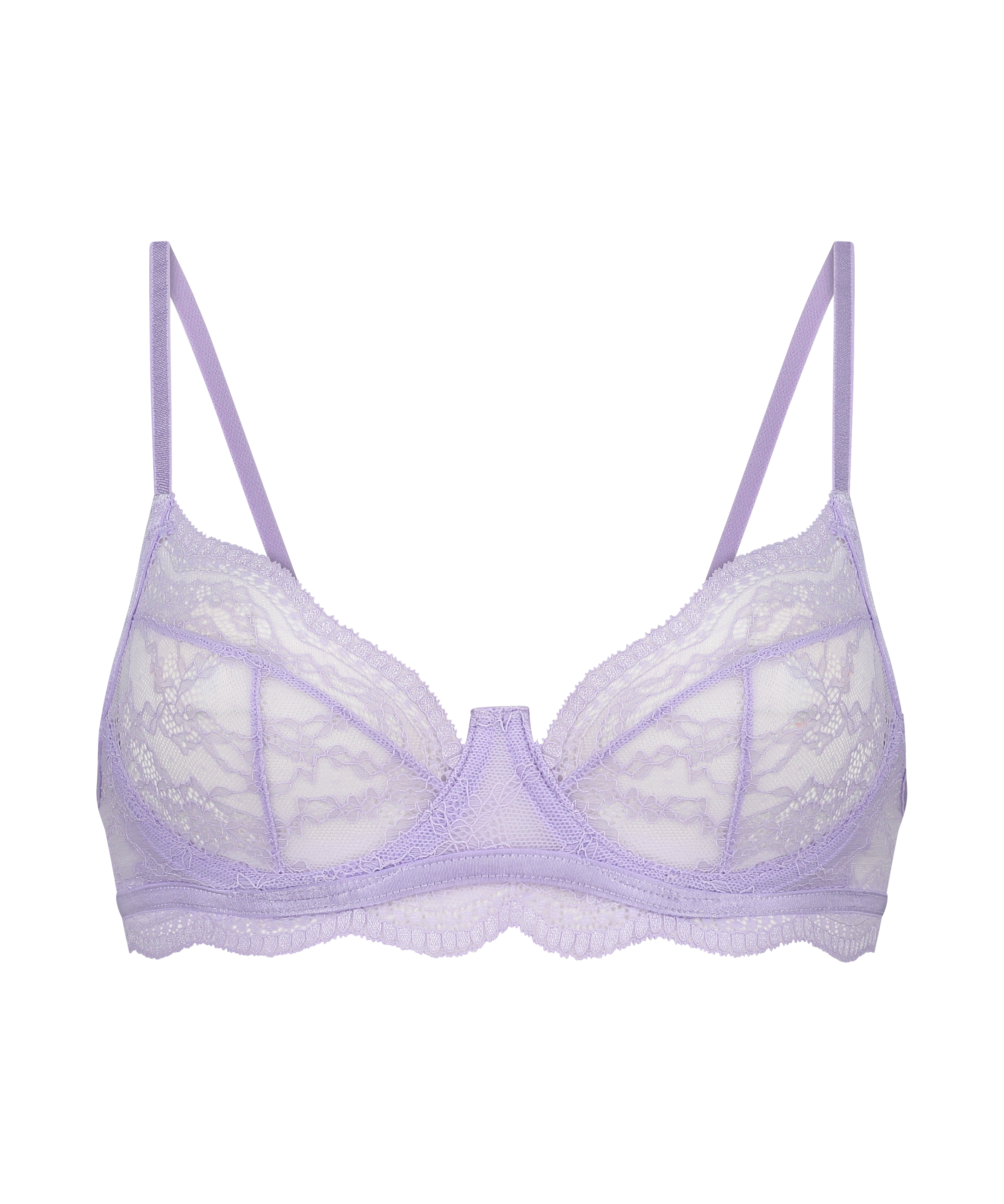 Isabelle Non-Padded Underwired Bra, Purple, main