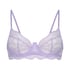 Isabelle Non-Padded Underwired Bra, Purple