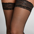 Stay Ups Fishnet, Black