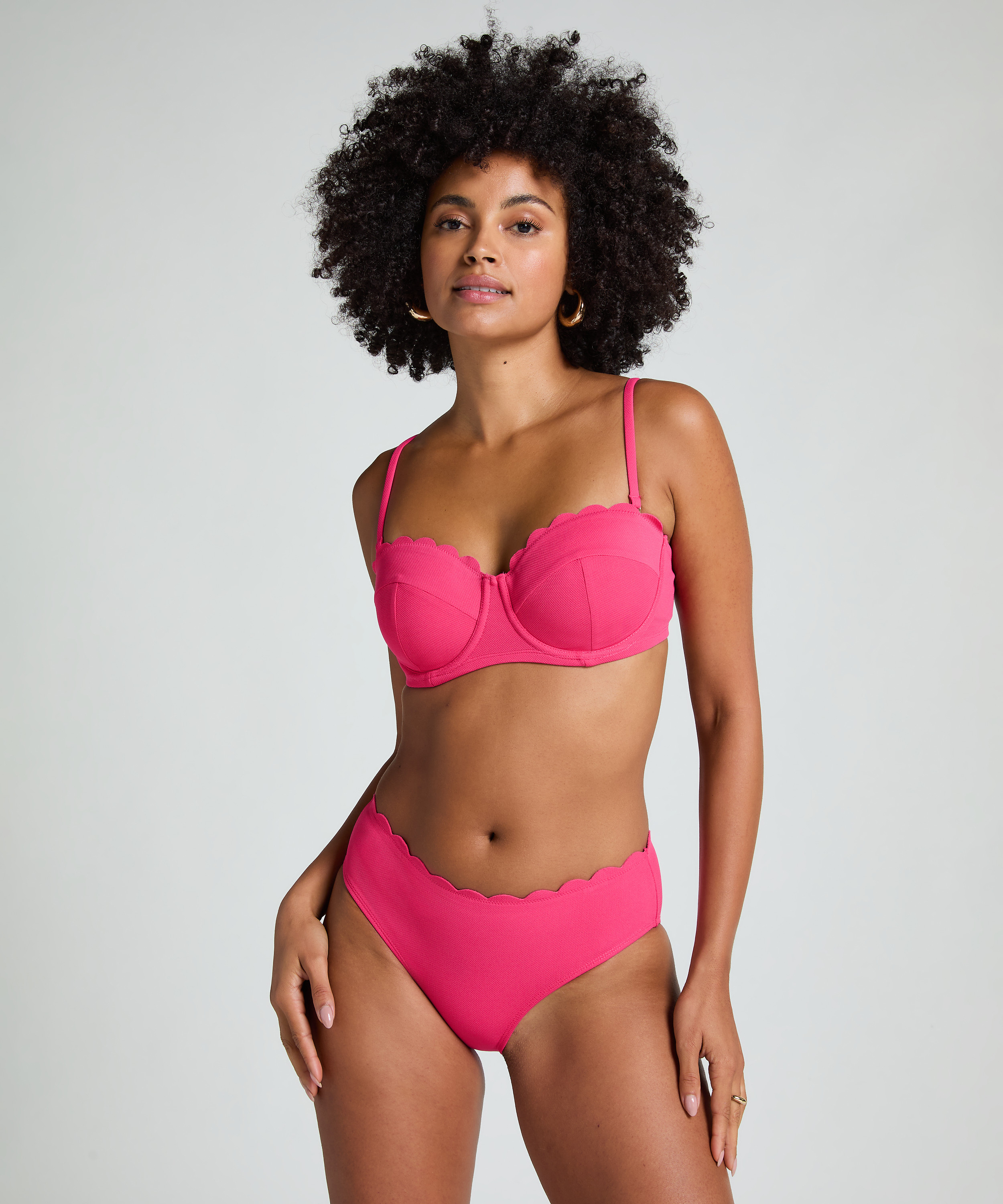Scallop Rio Bikinibottom, Pink, main