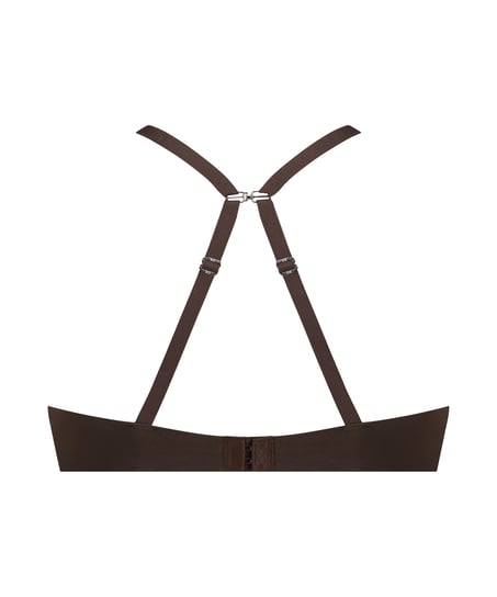 Smooth Non-Padded Underwired Bra, Brown