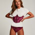 Sia Cupless Bustier, Purple