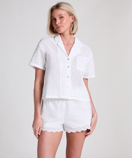 Jacket Broiderie Anglaise, White