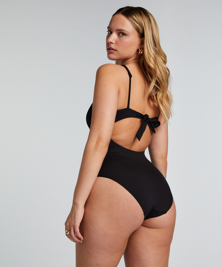 Shaping Santorini Swimsuit, Black