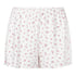 Ribbed Pyjama Shorts, White
