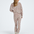 Pyjamaset with Bag, Beige