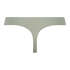 Invisible cotton thong, Green